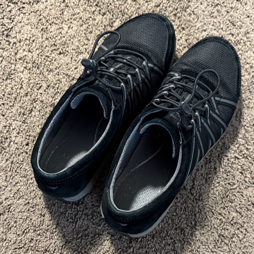 Dansko Black and Gray Athletic Shoes